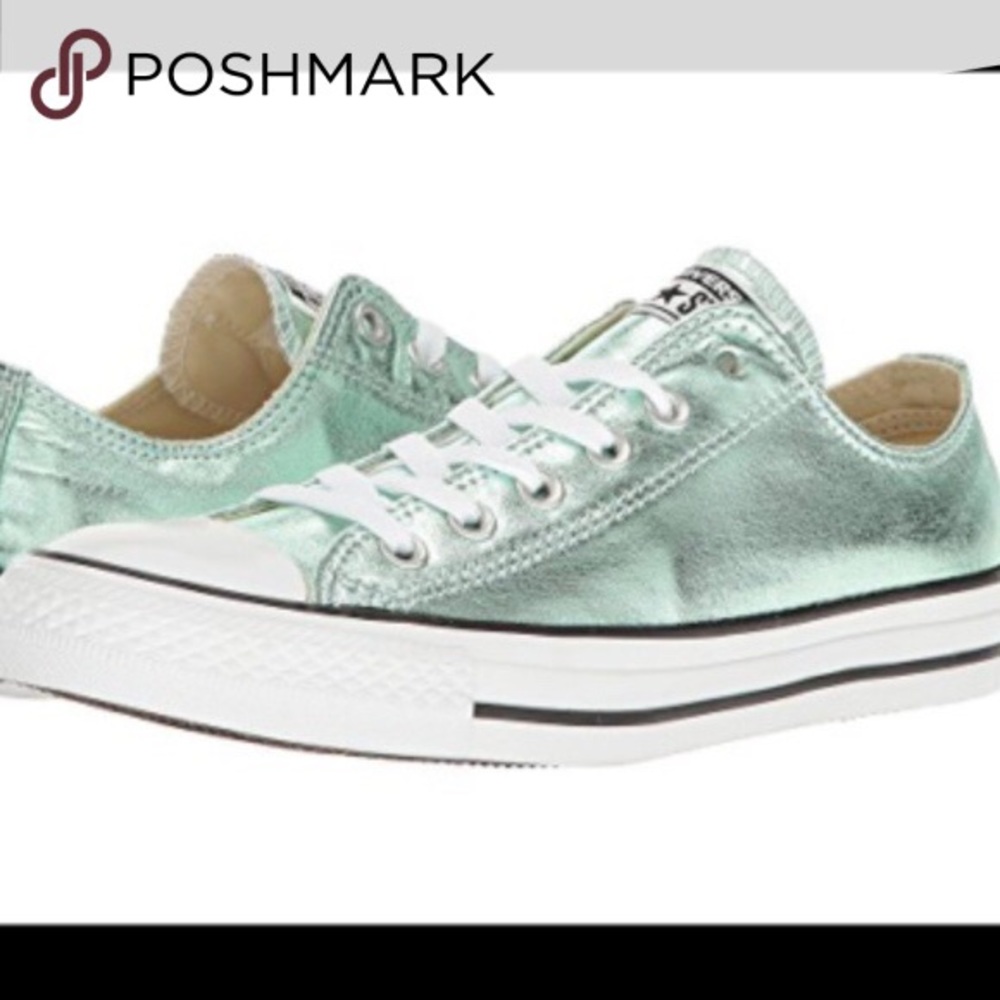 New Converse Chuck Taylor All Star Metallic Green